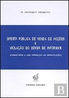 Oferta Pública de Venda de Acções e Violação do Dever de Informar