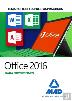 Bertrand.pt - Office 2016 Para Oposiciones: Temario, Test Y Supuestos Prácticos