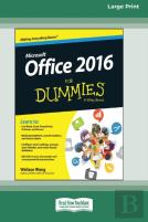 Office 2016 (Standard Large Print 16 Pt Edition)