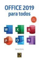Office 2019 Para Todos. Fácil Y Práctico