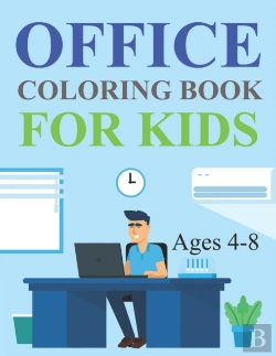 Bertrand.pt - Office Coloring Book For Kids Ages 4-8