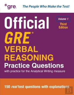 Bertrand.pt - Official Gre Verbal Reasoning Practice Questions, Third Edition, Volume 1