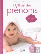 Officiel Des Prénoms ; Spécial Filles