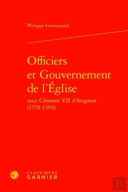 Bertrand.pt - Officiers Et Gouvernement De L'Eglise Sous Clement Vii D'Avignon (1378-1394)