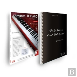 Bertrand.pt - Offre Duo - J'Apprends Le Piano - Vol 1 + Cahier De Musique Verlaine