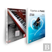 Offre Duo - J'Apprends Le Piano - Vol 2 + Repertoire De Piano - Vol 2