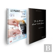 Offre Duo - Le Piano Pour Les 9/15 Ans - Vol 1 + Cahier De Musique Verlaine 80 Pages