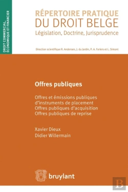Bertrand.pt - Offres Publiques ; Offres Et Émissions Publiques D'Instruments De Placement, Offres Publiques D'Acquisition, Offres Publiques De Reprise