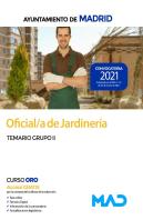 Oficial/A De Jardineria Del Ayuntamiento De Madrid. Temario