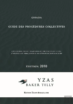 Bertrand.pt - Ohada ; Guide Des Procédures Collectives (Édition 2010)