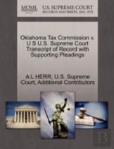 Oklahoma Tax Commission V. U S U.S. Supreme Court Transcript Of Record With Supporting Pleadings