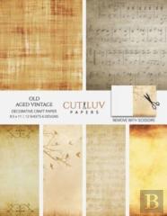 Old Aged Vintage Decorative Craft Paper