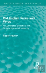 Old English Prose And Verse