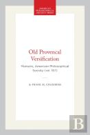 Old Provencal Versification