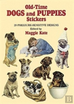 Bertrand.pt - Old-Time Dogs And Puppies Stickers