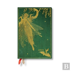 Bertrand.pt - Olive Fairy (Langâ€™S Fairy Books) Mini 12-Month Day-At-A-Time Hardback Dayplanner 2025 (Elastic Band Closure)