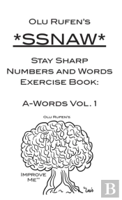 Olu Rufen'S Stay Sharp Numbers & Words Exercise Book