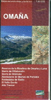 Omaña. Mapa Excursionista Y Turístico