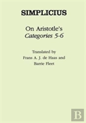 On Aristotle'S 'Categories 5-6'