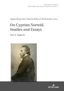 On Cyprian Norwid. Studies And Essays