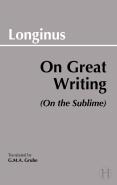On Great Writing (On The Sublime)