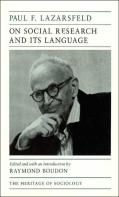 On Social Research And Its Language