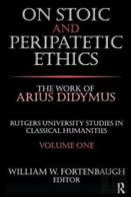 On Stoic And Peripatetic Ethics