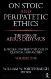 On Stoic And Peripatetic Ethics
