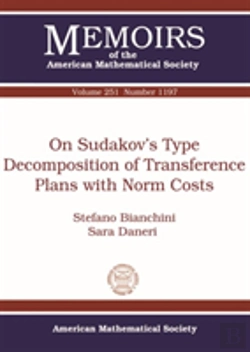 Bertrand.pt - On Sudakov'S Type Decomposition Of Transference Plans With Norm Costs