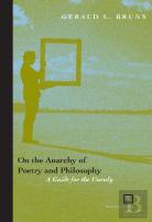 On The Anarchy Of Poetry And Philosophy