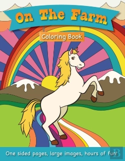 Bertrand.pt - On The Farm Coloring Book For Kids Ages 3-6!