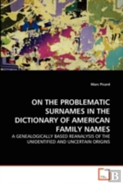 Bertrand.pt - On The Problematic Surnames In The Dictionary Of American Family Names