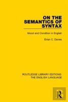 On The Semantics Of Syntax