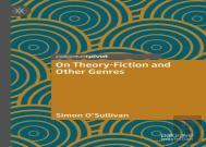 On Theory-Fiction And Other Genres