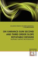 On Variance-Sum Second And Third Order Slope Rotatable Designs