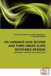On Variance-Sum Second And Third Order Slope Rotatable Designs