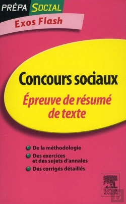 Bertrand.pt - Oncours Sociaux ; Épreuve De Résumé De Texte ; Exos Flash (3e Édition)