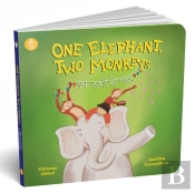 One Elephant Two Monkeys