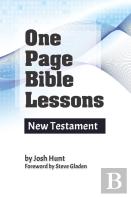One Page Bible Lessons