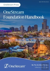 Onestream Foundation Handbook
