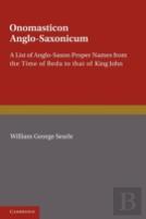 Onomasticon Anglo-Saxonicum