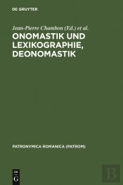Onomastik Und Lexikographie. Deonomastik
