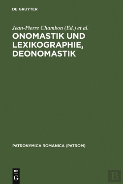 Bertrand.pt - Onomastik Und Lexikographie. Deonomastik
