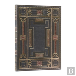 Bertrand.pt - Onyx (Asterales) Ultra Lined Hardback Journal (Elastic Band Closure)