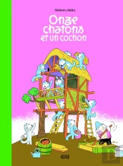 Onze Chatons Et Un Cochon