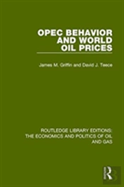 Opec Behaviour And World Oil Prices
