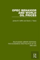 Opec Behaviour And World Oil Prices