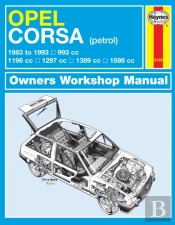 Opel Corsa Petrol (83 - Mar 93) Haynes Repair Manual