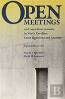 Open Meetings And Local Governments In North Carolina