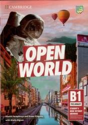 Open World Preliminary Student'S Book Without Answers With Online Practice